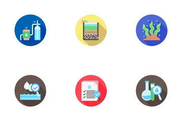 Water Treatment Icon Pack