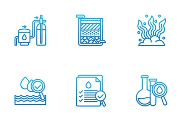 Water Treatment Icon Pack