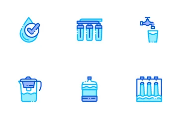 Water Treatment Icon Pack