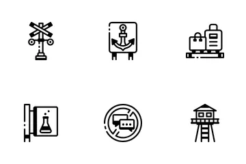 Way-finding And Guidance Icon Pack