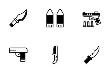 Weapon Dualtone Style Icon Pack