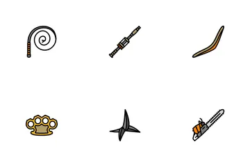 Weapon Gun Game Knife War Icon Pack