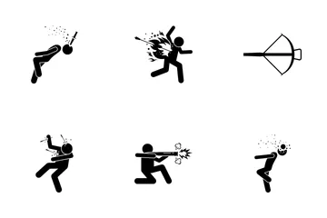 Weapon Shooting Icon Pack