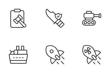 Weapons And Law Icon Pack