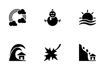 Weather And Disaster Icon Pack
