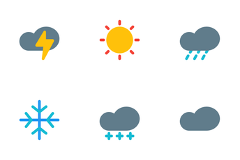 Weather And Forecast Icon Pack