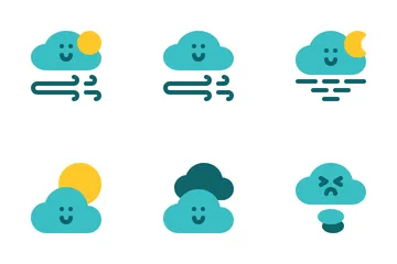 Weather Cloud Cute Icon Pack