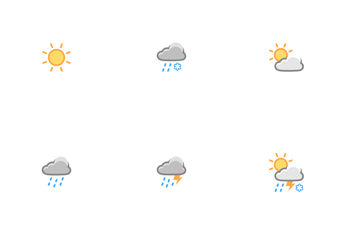Weather DayLight Icons Icon Pack