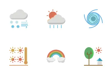 Weather Flat Icon Pack