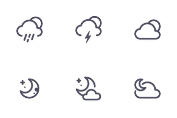 Weather & Forecast Icon Pack