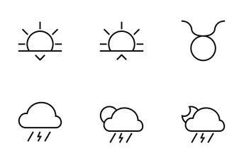 Weather Icons Icon Pack