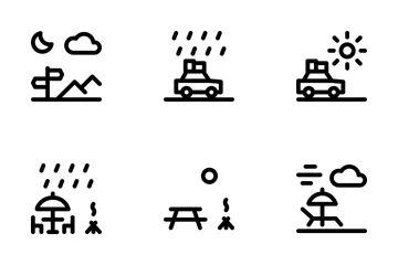 Weather Landscapes Icon Pack