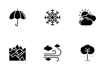 Weather Solid Icon Pack