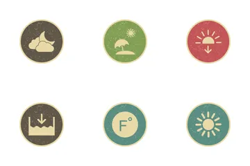 Weather Vintage Icon Pack