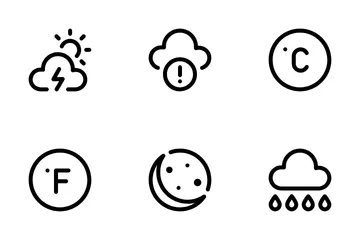 Weather Vol-3 Icon Pack