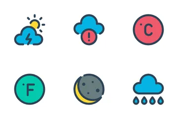 Weather Vol-3 Icon Pack