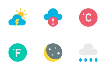 Weather Vol-3 Icon Pack