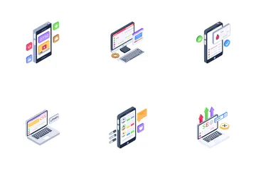 Web And Mobile App Development Icon Pack