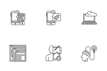 Web And Mobile Development Icon Pack