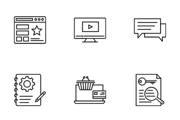 Web And SEO Icon Pack