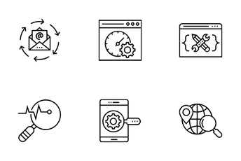 Web And SEO Vol 17 Icon Pack