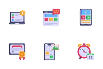 Web And Software Development Services Icon Pack