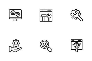 Web App And Digital Marketing Icon Pack