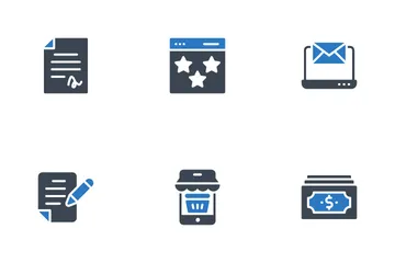 Web App And Digital Marketing Icon Pack