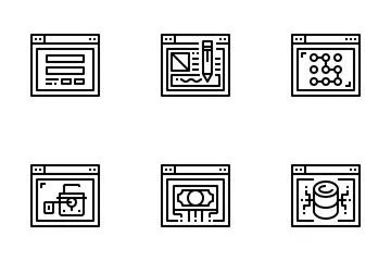 Web Browser And Interface  Icon Pack