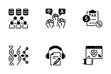 Ensemble Web-con Pack d'Icônes