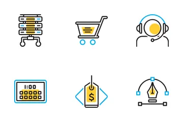 Web Design And Development 03 Icon Pack