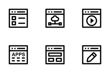 Web Design And Development 2 Icon Pack