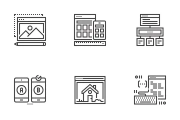  Web Design And Development Icon Pack