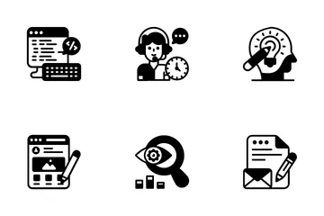 Web Design And Development Icon Pack