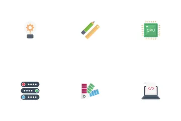 Web Design And Development Icon Pack