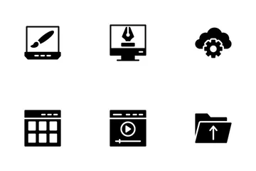 Web Design And Development Icon Pack