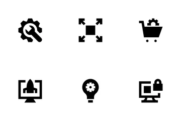 Web Design And Development Icon Pack