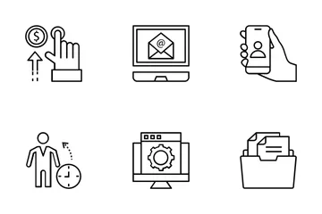 Web Design And Development Icon Pack