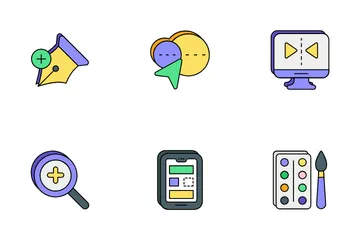 Web Design And Development Icon Pack