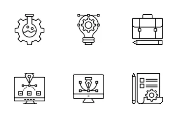 Web Design And Development Icon Pack