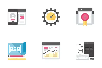 Web Design And Development Icon Pack