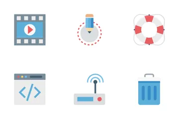 Web Design And Development Icon Pack