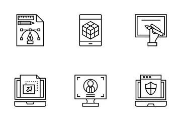 Web Design And Development Icon Pack