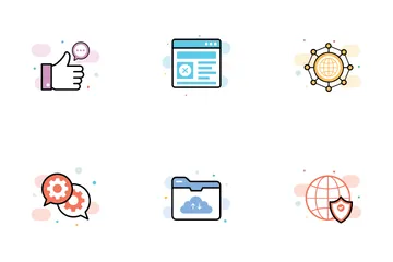 Web Design And Development Icon Pack