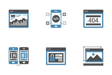 Web Design And Development Icon Pack