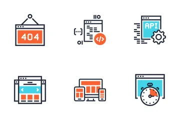 Web Design And Development Icon Pack