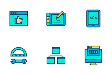 Web Design And Development Icon Pack