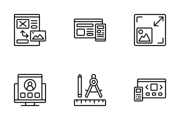 Web Design And Development Icon Pack