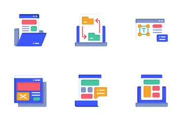 Web Design And Development Icon Pack