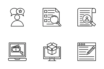 Web Design And Development Icon Pack